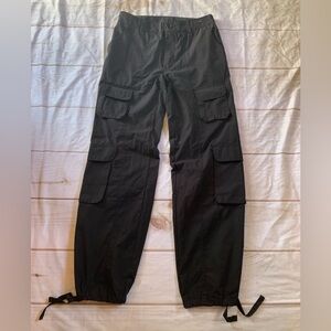 Orange Kiss Black Cargo Pants Size Small